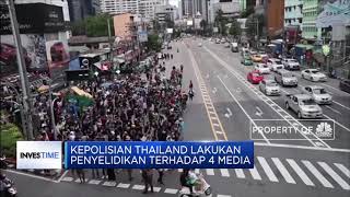 Thailand Bidik 4 Media Pendukung Demonstrasi