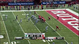 RVision: @RFootball Highlights vs Tulane