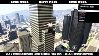 GTA V Online ModMenu [BLUS Y BLES] [CEX-DEX] (Script ByPass)