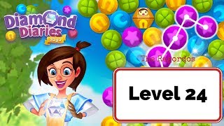 Diamond Diaries Saga Level 24 - No Boosters