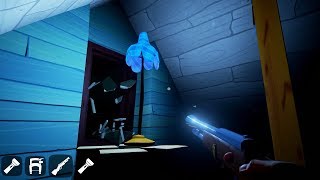 HELLO NEIGHBOR ALPHA 3 - ENTRAMOS POR EL TEJADO!! #2