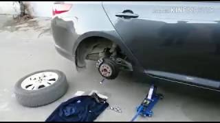 Регулировка ручника KIA OPTIMA