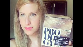 TINTA PRODIGY L'ORéAL:APPLICAZIONE E RISULTATO