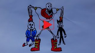 #8 БЕНДИ и чернильная машина озвучка рисунков bendy and the ink machine