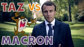 Taz téléphone à Macron à l'Elysée ⚡ !