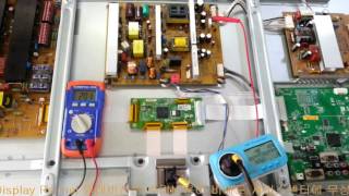 LG PLASMA PDP TV Repair Service Center 딱깍 딸그락소리나면서 화면이안나오는 PDP수리
