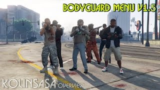 GTA 5 Bodyguard Menu v1.5 - Вызов телохранителей
