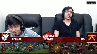 Fnatic vs Virtus.Pro Game 1 (Bo1) | DreamLeague Season 11 Upper Bracket Round 1