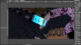 Nenek ini pegang HP nya Arip Subroto Sutrisno - Belajar Unity 3D Bahasa Indonesia