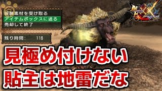 【MHXX】捕獲クエで見極め付けない貼主にまともな奴いねぇｗｗｗ【ダブルクロス】