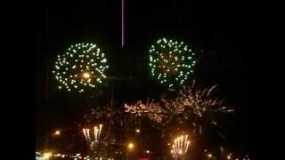 Салют на день города в Челябинске 08.09.2012