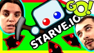 ПОЧТИ МАЙНКРАФТ! Болтушка и ПРоХоДиМеЦ застряли в мире ВЫЖИВАНИЯ! #290 Мультик для детей ► Starve io
