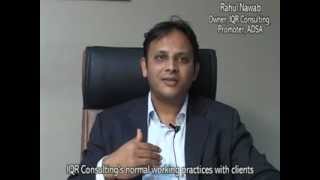 IQR Consulting's normal working practices with Clients