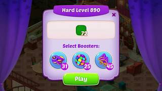 Homescapes LEVEL 890 Hard