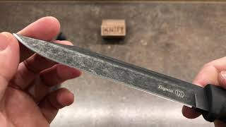 Нож "Таран" с доллами Elastron Stonewash от Кизляр.