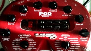 Petrucci Sound: Line 6 POD 2.0 + Ibanez RG 620 BM