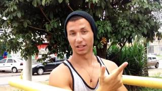 Tutorial Treino Exercícios Como malhar Tríceps na rua calistenia