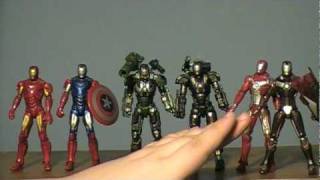 Iron Man 2: K-Mart Exclusive Advanced Tactical Armor Three Pack Review
