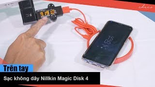 Trên tay sạc không dây Nillkin Magic Disk 4 - Phiên bản đặc biệt mầu đỏ