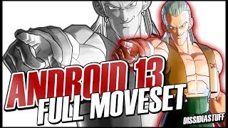 Xenoverse 2: Android 13 Complete Moveset Showcase