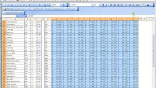 Maps in Xcelsius