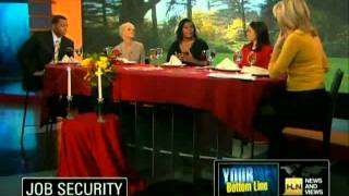 Dani Babb on CNN's Your Bottom Line Thanksgiving Special 11/28/09 on the markets and job security