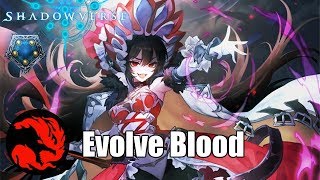 [Shadowverse] Level UP! - Evolve BloodCraft Deck Gameplay