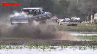 Tyler Thompson tearin up Iron Horse in his mega ford!