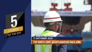 Kereta Cepat Jakarta-Bandung Pakai APBN, Hingga Ekonomi Myanmar ‘Di Ujung Tanduk’
