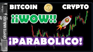 ¡WOW Bitcoin PARABOLICO! | ¿PROXIMO TARGET $10.000? Btc/Criptomonedas TRADING BITCOIN