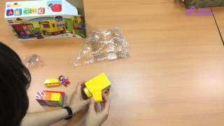 Как собрать LEGO DUPLO «Мой первый автобус»