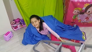 Melike Evcilik Oynarken Baskın Yaptım Çadır Üstüne Yıkıldı