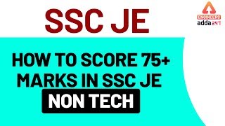 How to Score 75+ Marks in SSC JE - Non Tech