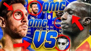 FIFA 19: OMG!! 100% MESSI vs DIAGNE Squad Builder Battle ??