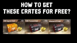 PUBGMOBILE101 FREE CRATES FROM SHOP. ZERO UC CRATES