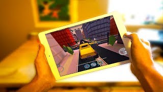 DRIVING THE MONSTER TRUCK ON IPAD! (Roblox Jailbreak)