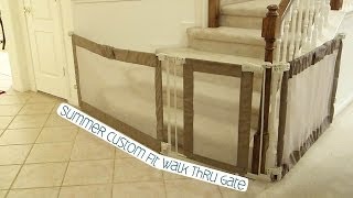 Summer Custom Fit Walk Thru Gate *As Seen on Our Daily Vlogs!*