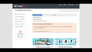Cannot download language pack "en" Prestashop language Pack Installation error issue