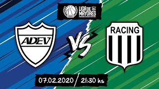 Liga Provincial de Mayores: ADEV vs. Racing