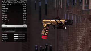 GTA 5 - Upgrading Pistol, SMG and Assault Rifle