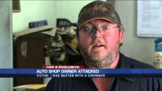 WATCH: Colonial Heights auto shop owner recounts attack