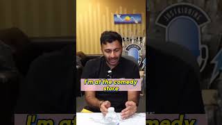 Nimesh Patel’s journey through professional comedy.