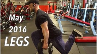 All Dumbbell Leg Workout - May 2016