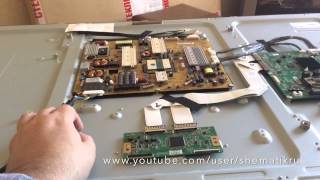 LG 47LW4500 РЕМОНТ ЗАМЕНА МАТРИЦЫ