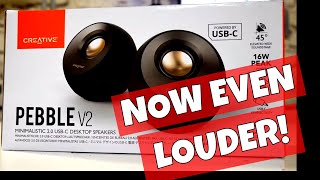 Creative Pebble 2.0 V2 Now They Are LOUDER