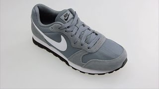 Nike MD RUNNER 2 grijze lage kinder sneakers