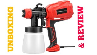 UNBOXING & REVIEW BUILSKILL BASICS BPS2190 PAINT SPRAYER