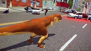 Raptor, T-rex, Triceratop / GTA IV Jurassic World Mods