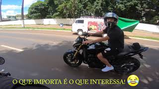 INSCRITO DA HORNET DANDO PAL NA XJ6, CHOVEU RD EM CHAPECÓ E +