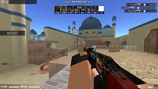 New hack on Roblox!!! Aimbot and wallhack in counter blox ??? The best player ever !!